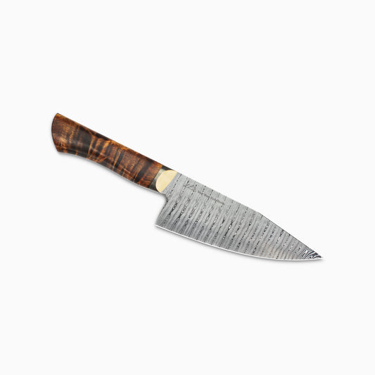 Jack Rellstab/NWKW - 6"Twist Damascus Western Chef #154