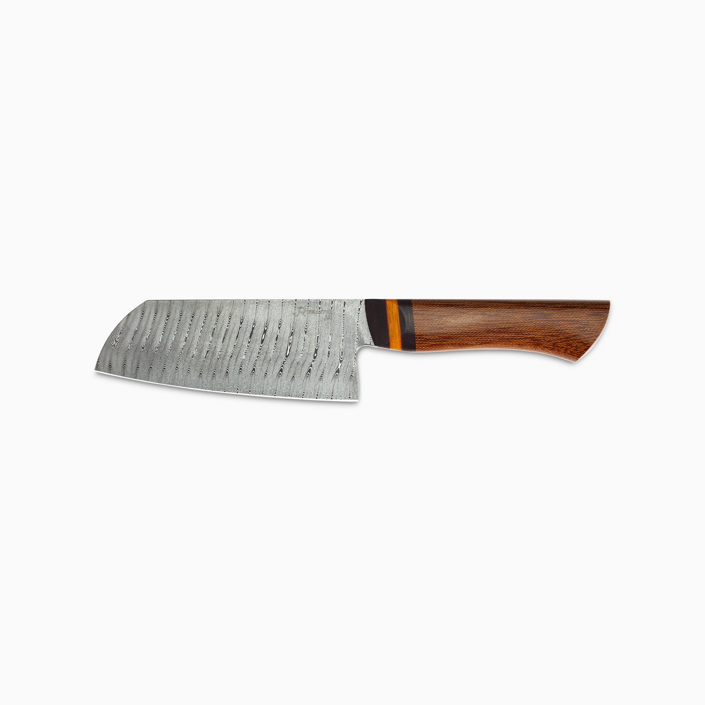 Jack Rellstab/NWKW - 5" Layer Twist Damascus Nakiri #155