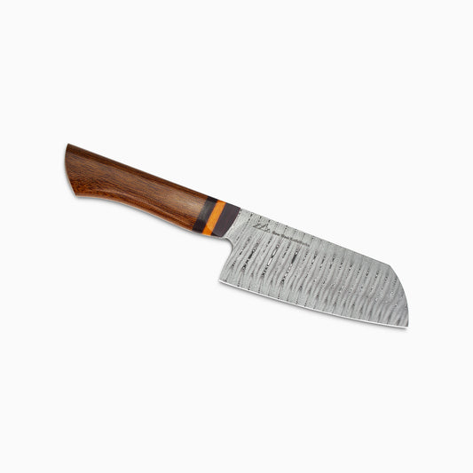 Jack Rellstab/NWKW - 5" Layer Twist Damascus Nakiri #155