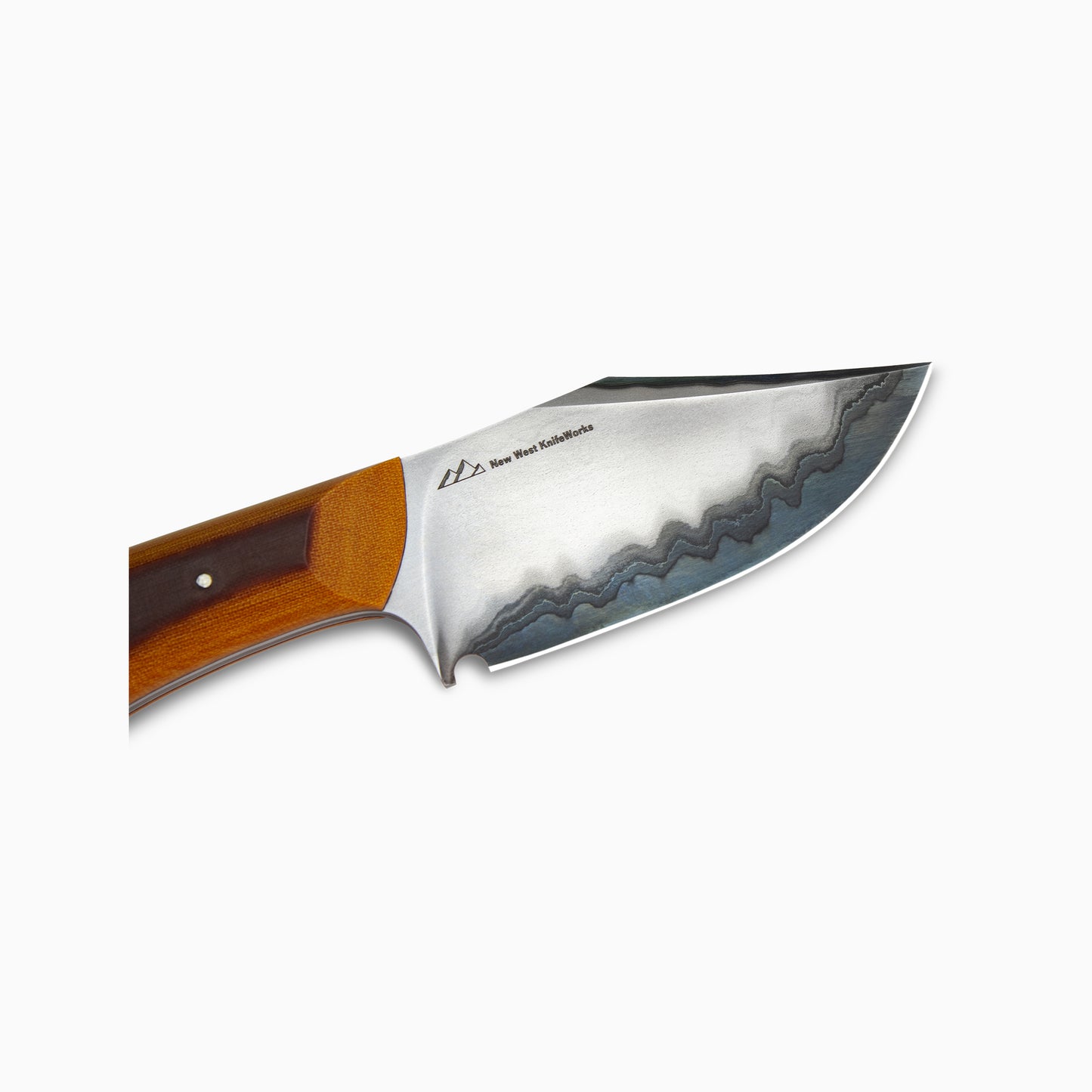 Jack Rellstab/NWKW - Damascus Spear Point Micarta Hunter #181