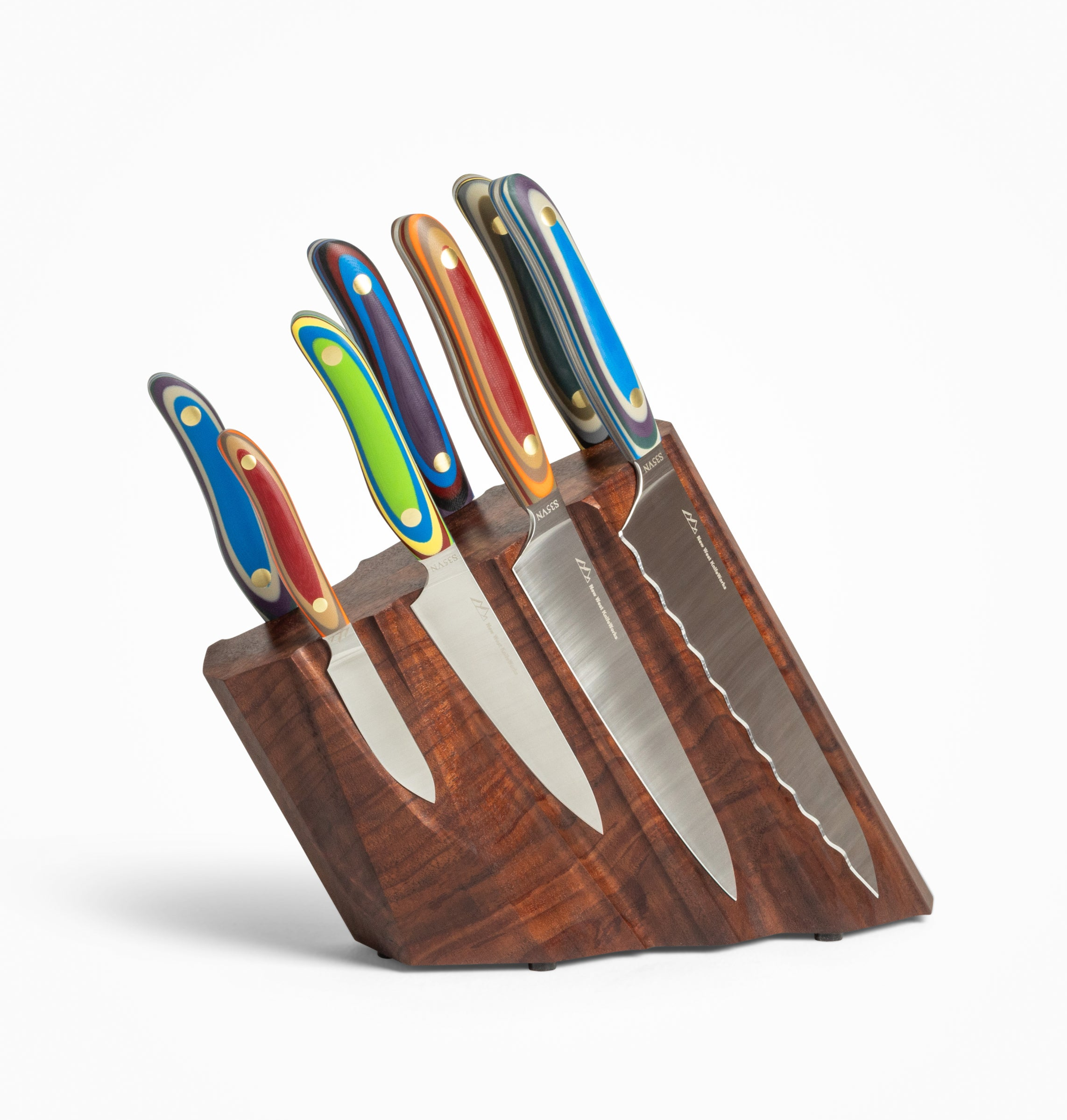 Arete Block & 7pc Chef Knife Set