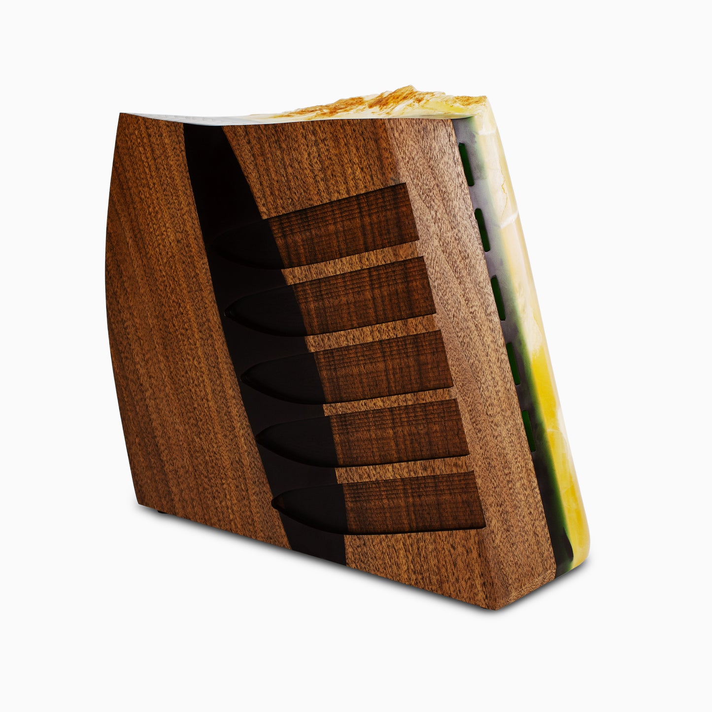 Aurora Borealis 10pc Steak Rock Block