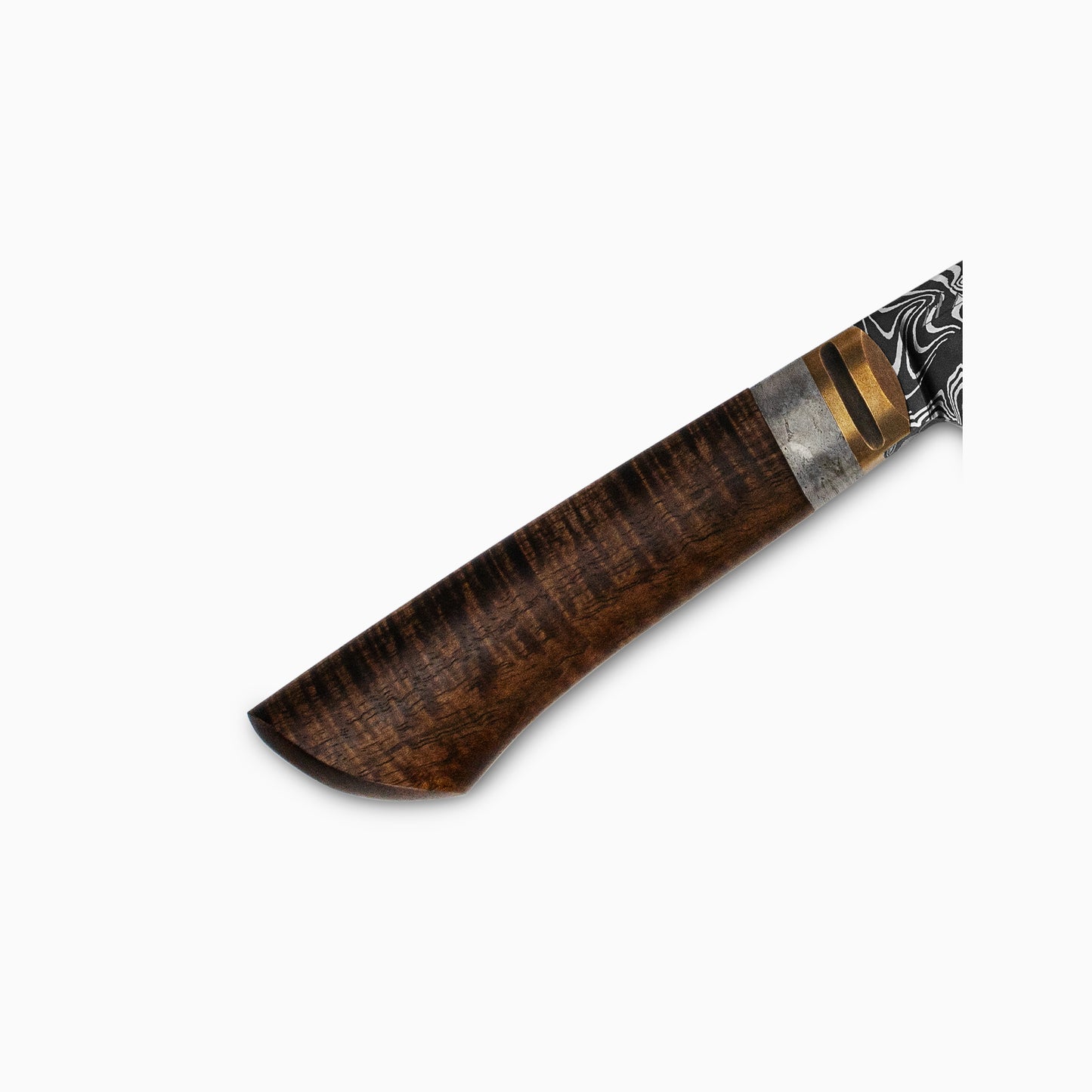 Jack Rellstab/NWKW Custom Damascus Bowie Knife #111