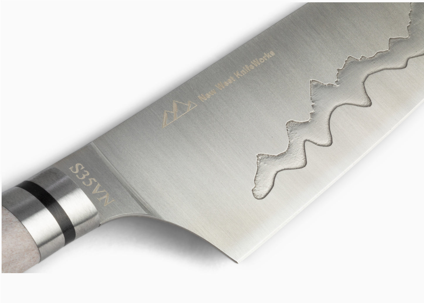 Elk Antler Teton Edge Santoku