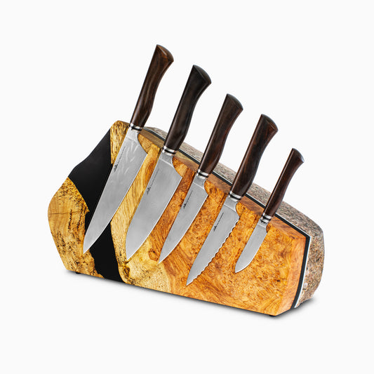 Uru Collection: Great Horned Owl 5pc Chef