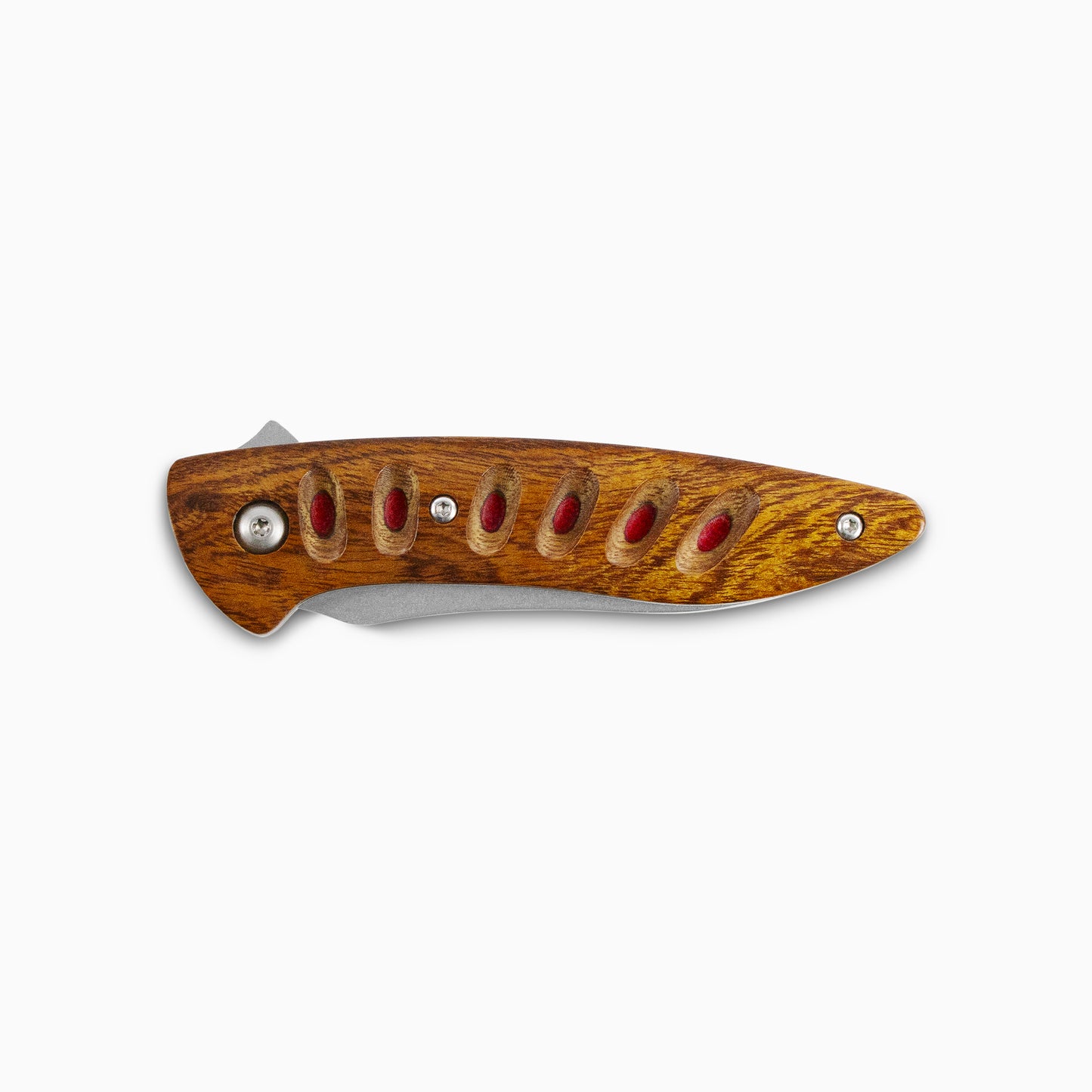 Saddleback Glory Folder - Ironwood & Red Liner