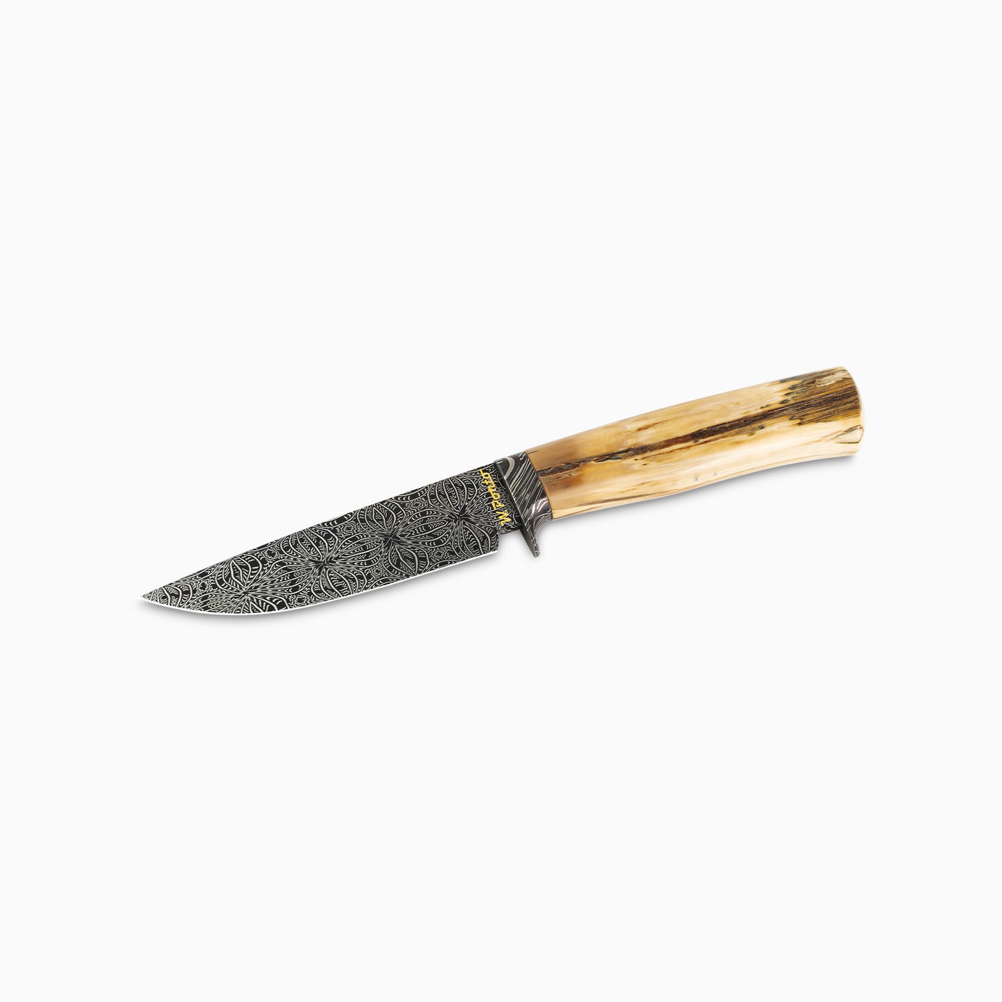 William Porto | Custom Damascus Hunting Knife