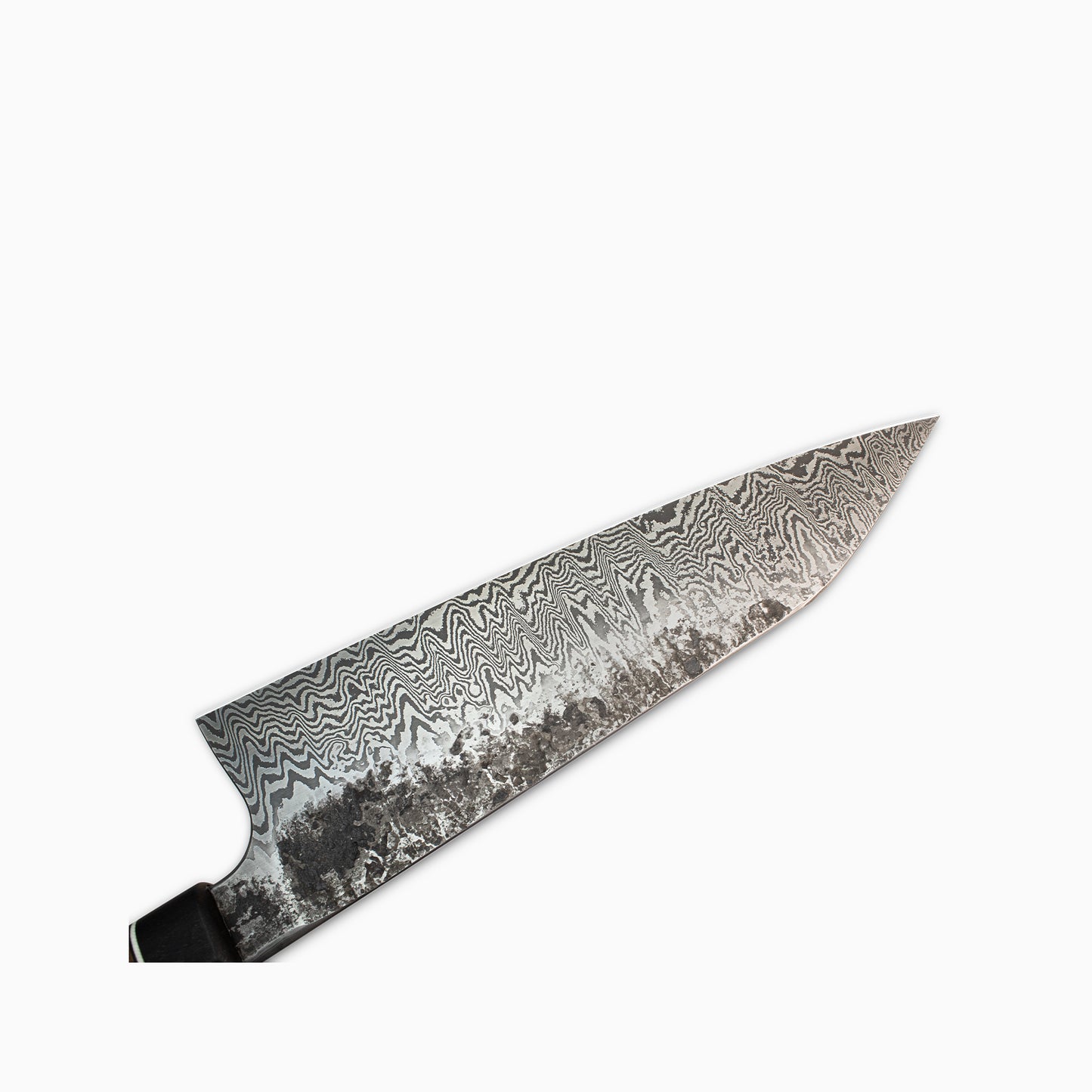 Martin Huber | 7" 50 Layer Damascus Santoku w/ Chestnut Handle