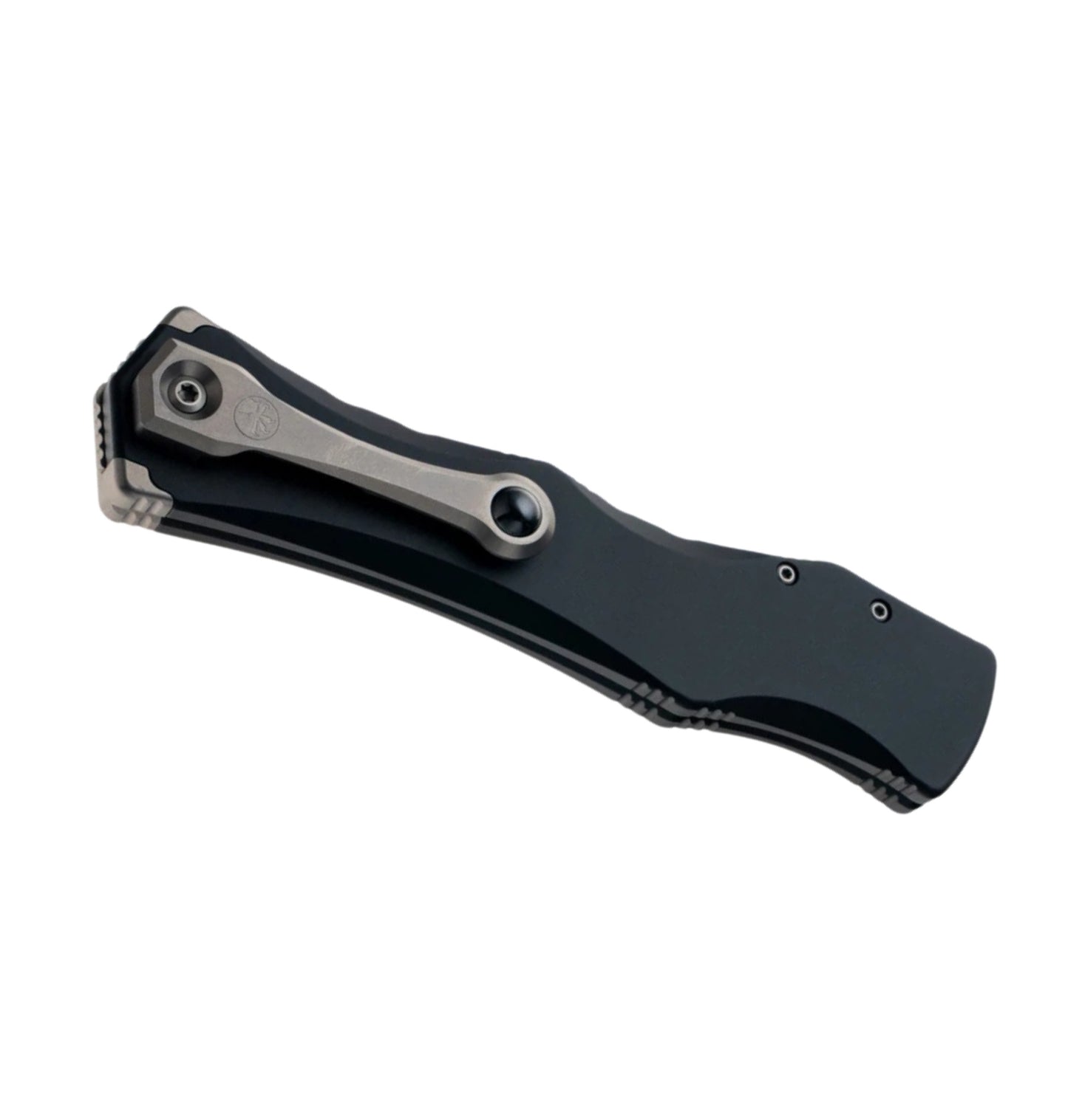 Microtech Halo IV 1151-10MS1 | Black Hardcoat Anodized Handle + T/E Stonewash Blade