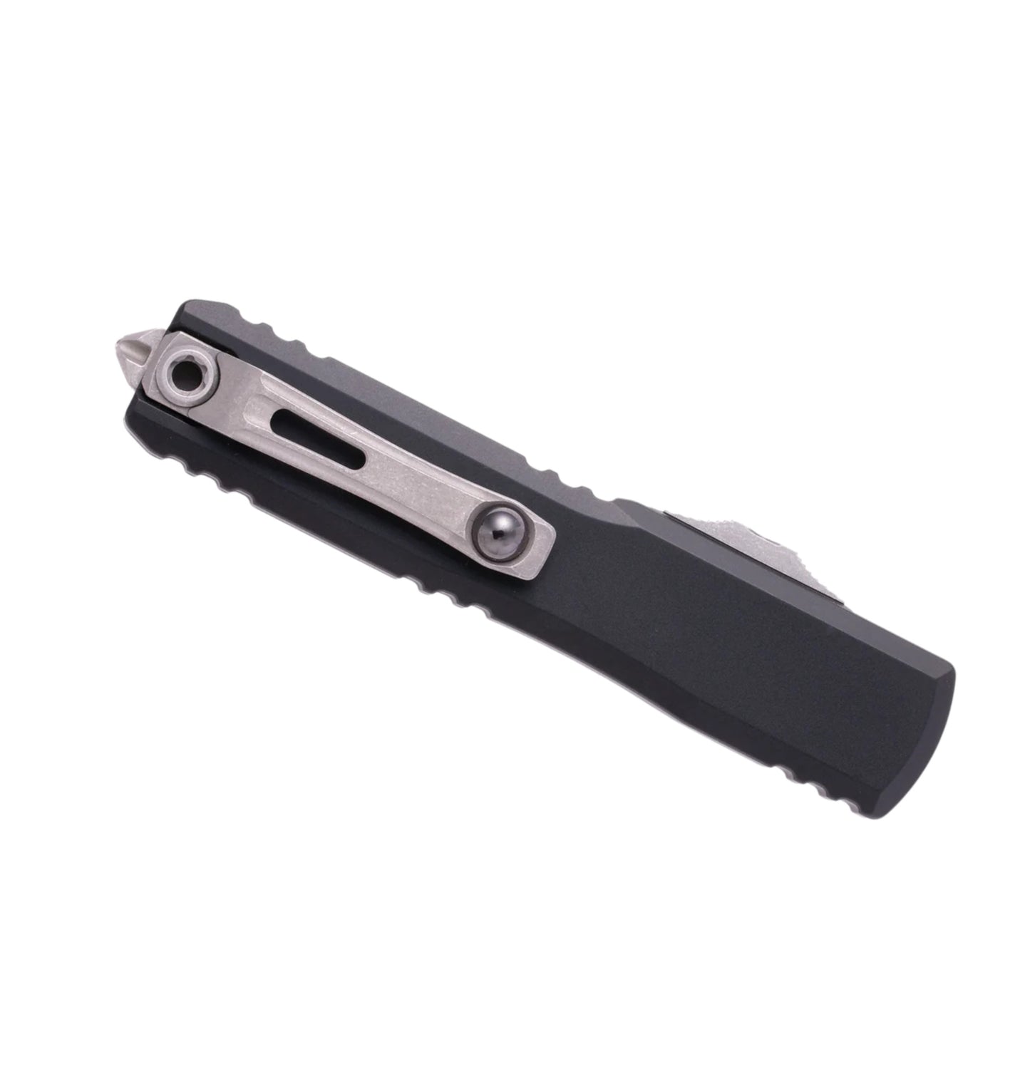 Microtech Ultratech Gen IV 11214-10AP | Black Handle + S/E Stonewash Blade