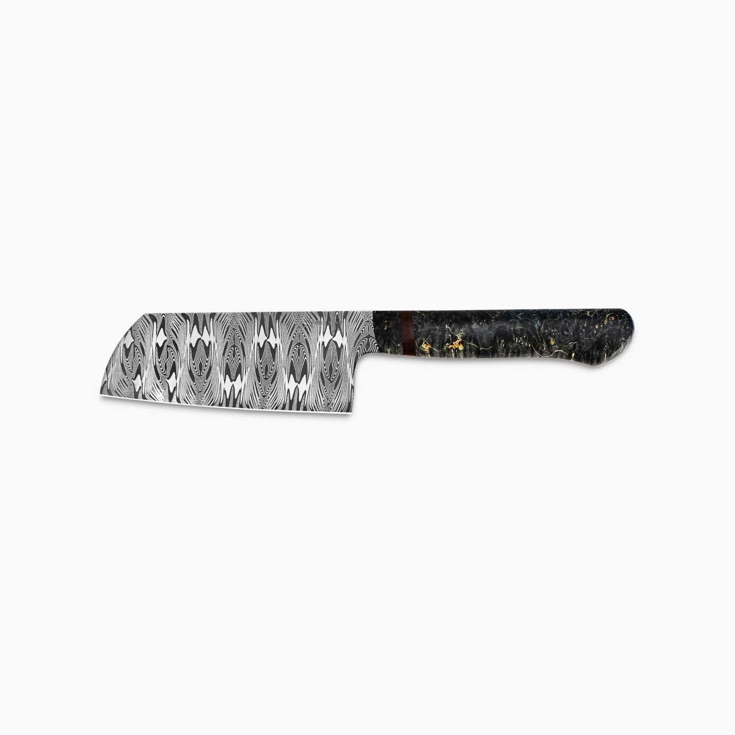 Jack Rellstab/NWKW - Custom 4" Damascus Nakiri #140
