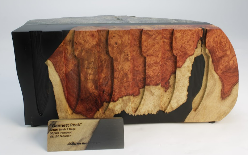Gannett 6pc Steak Rock Block
