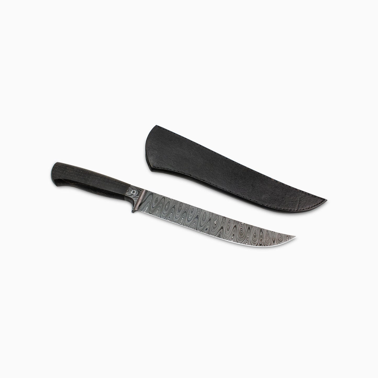 William Porto | Custom 9" Damascus Integral Boning Knife