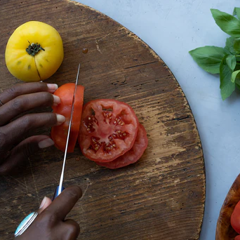 Caprese Sandwich on Salute Santé! Roasted Garlic Focaccia