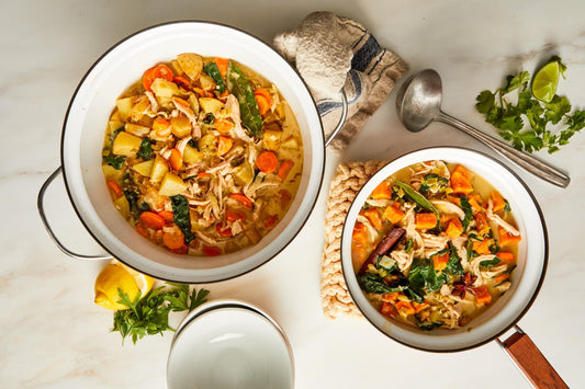 Comfort, Crafted: A handmade knife. A nourishing stew. A cookbook on us.