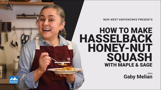 Hasselback Honey-Nut Squash with Gaby Melian