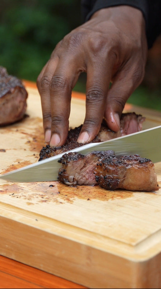 Recipe: Tomahawk Over Fire, Finished Right