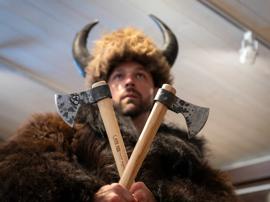 Introducing the new Forged Tomahawk from MTN MAN Toy Shop — hand-forged, on purpose.