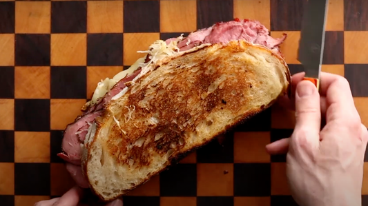 The Reuben is the Gateway Deli Sandwich