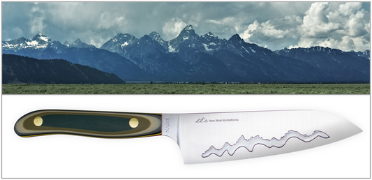 New West KnifeWorks Blends the Beauty of the Teton Mountain Range with Their High Performance Chef Knives