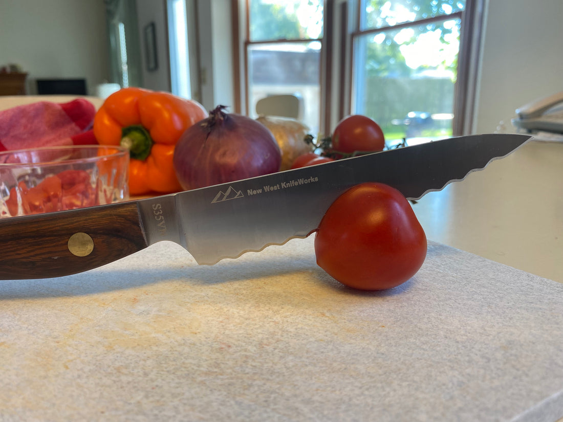The Deli Knife and the Tomato