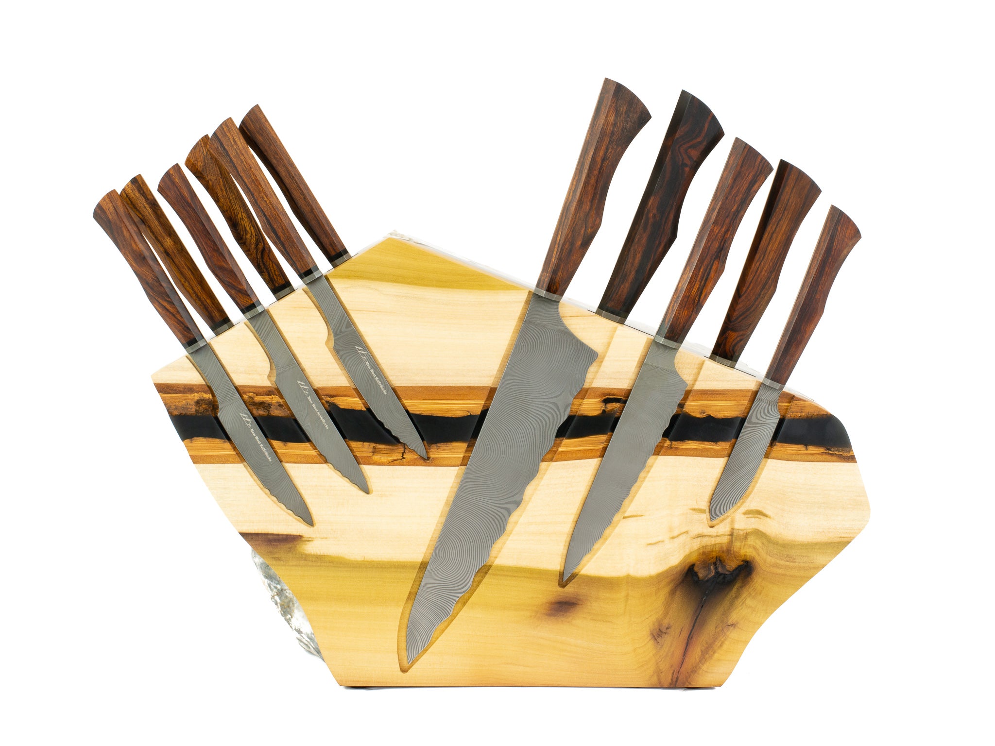 Uru Damasteel Knife Sets New West KnifeWorks