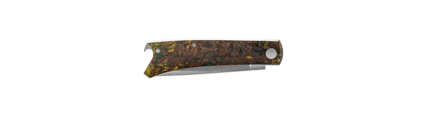 Esnyx Knives - "Beer Buster" Custom Slip Joint Folder