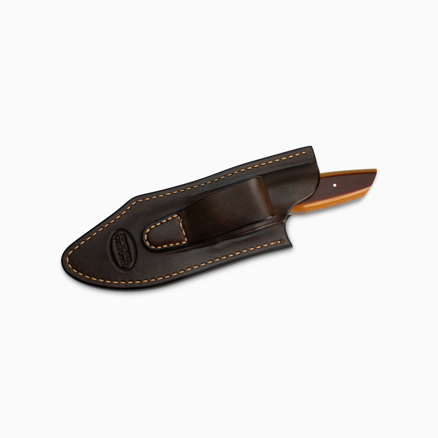 Jack Rellstab/NWKW - Damascus Spear Point Micarta Hunter #181