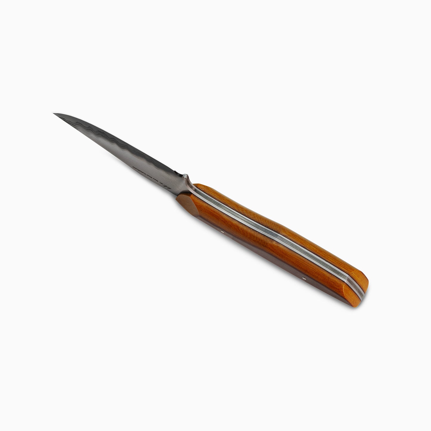 Jack Rellstab/NWKW - Damascus Spear Point Micarta Hunter #181