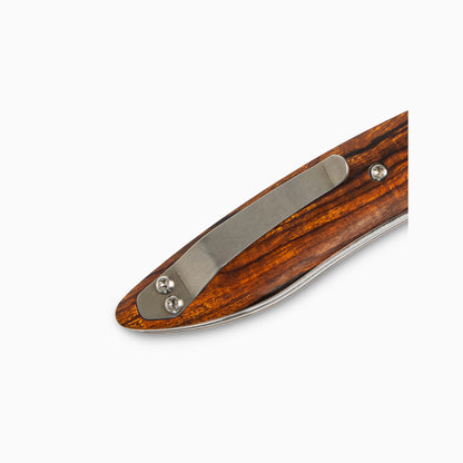 Glory Folder Semi-Custom #264 Ironwood - Ladder Damascus - Aegir Damasteel