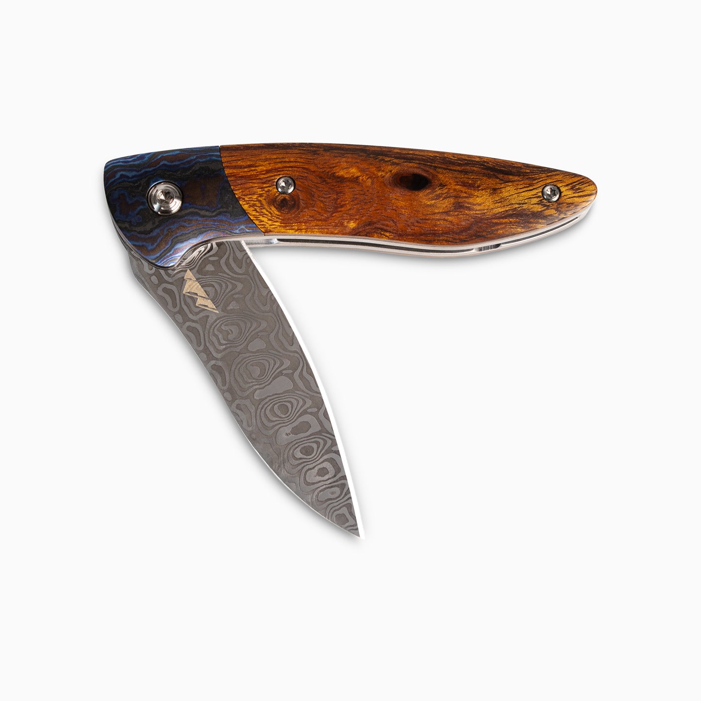 Glory Folder Semi-Custom #282 Ironwood - Zircuti Damascus - Aegir Damasteel