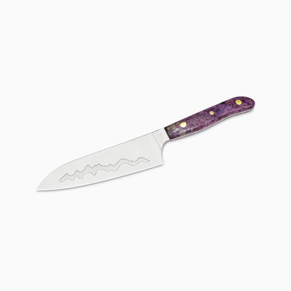 7" Teton Edge Santoku - Maker's Mark: "Twilight"