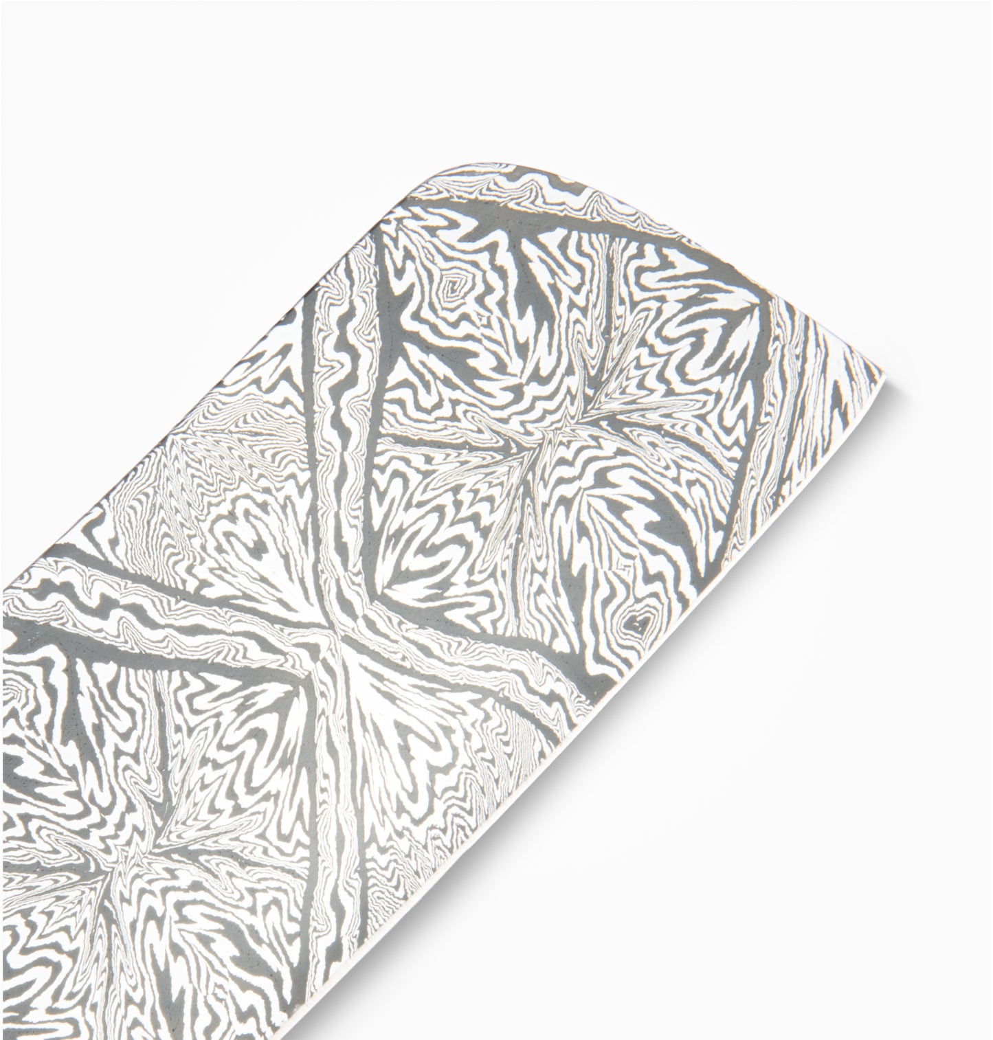 Arik Miller/NWKW - Custom 7” Mosaic Damascus Integral Cleaver #014