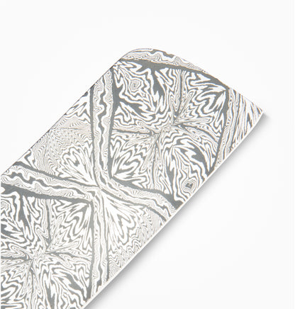 Arik Miller/NWKW - Custom 7” Mosaic Damascus Integral Cleaver #014