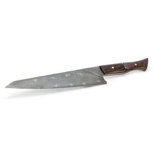 Arik Miller/NWKW - Custom 9" Mosiac Damascus Chef Knife #003