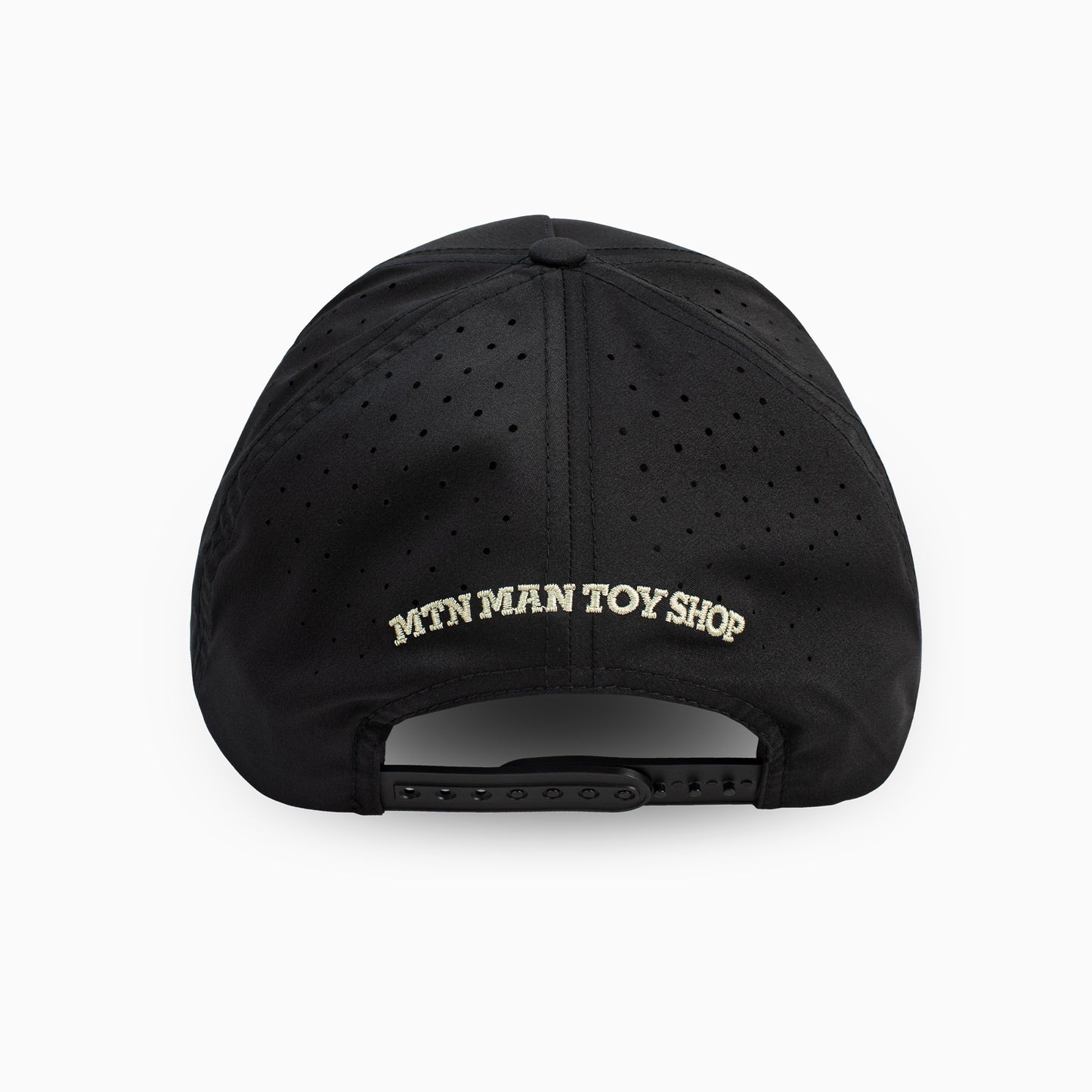 Black Perforated Hat | Sage Shield Logo