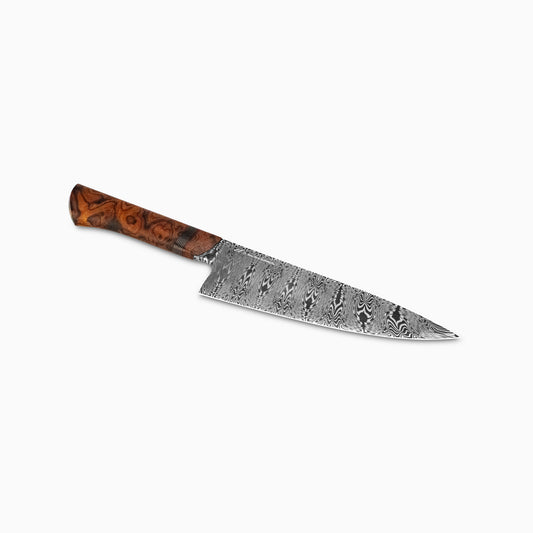 Jack Rellstab/NWKW - Custom 7" Damascus Chef #138