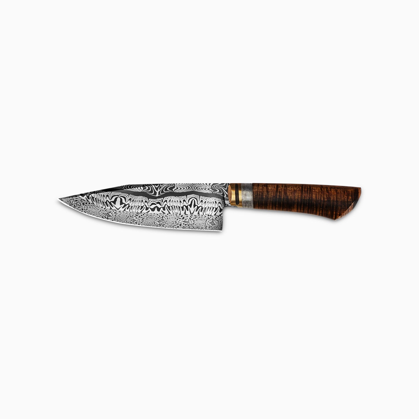 Jack Rellstab/NWKW Custom Damascus Bowie Knife #111