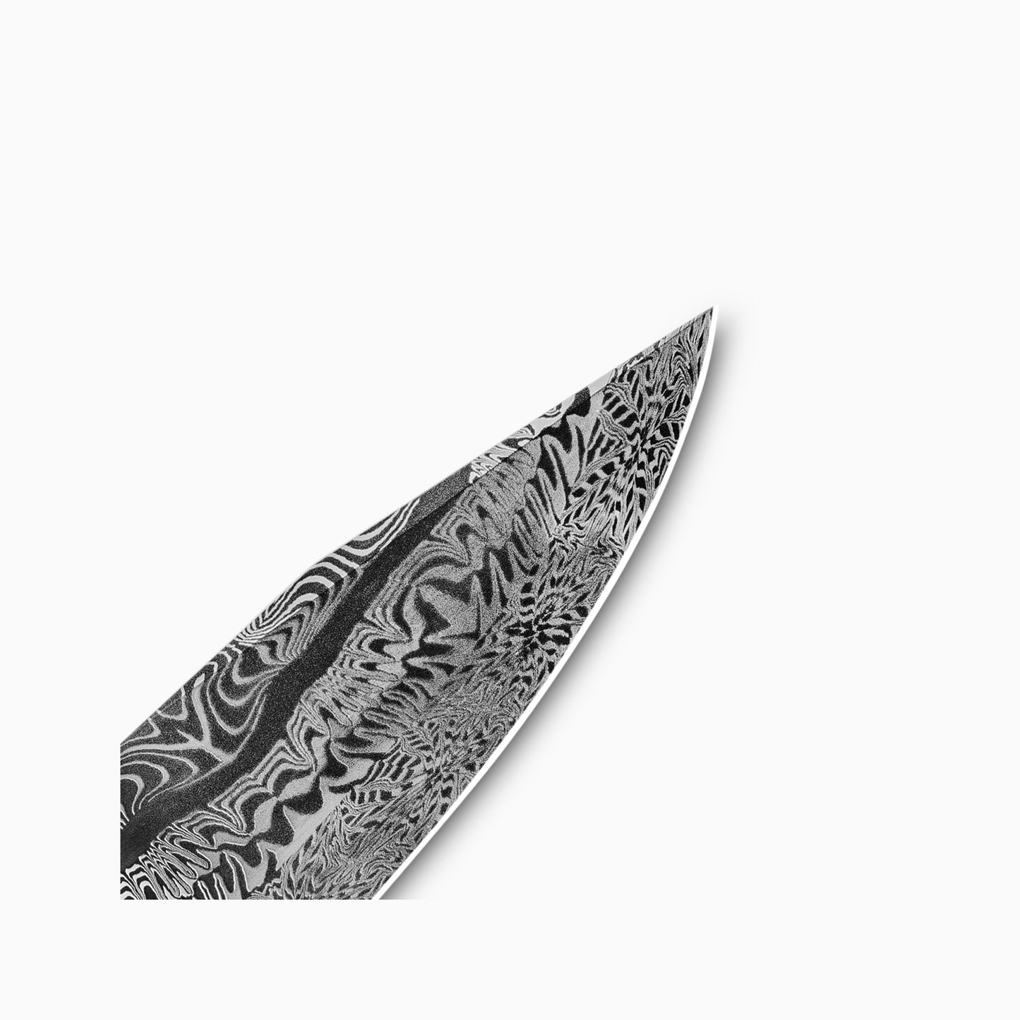 Jack Rellstab/NWKW Custom Damascus Bowie Knife #111