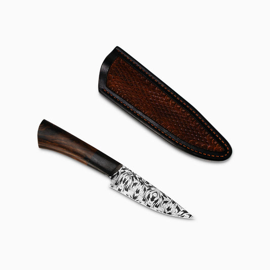 Jack Rellstab/NWKW - Drop Point Damascus Hunter #122