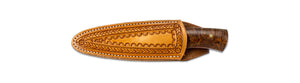 Kevin Casey - Custom Feather Damascus Hunter #080223