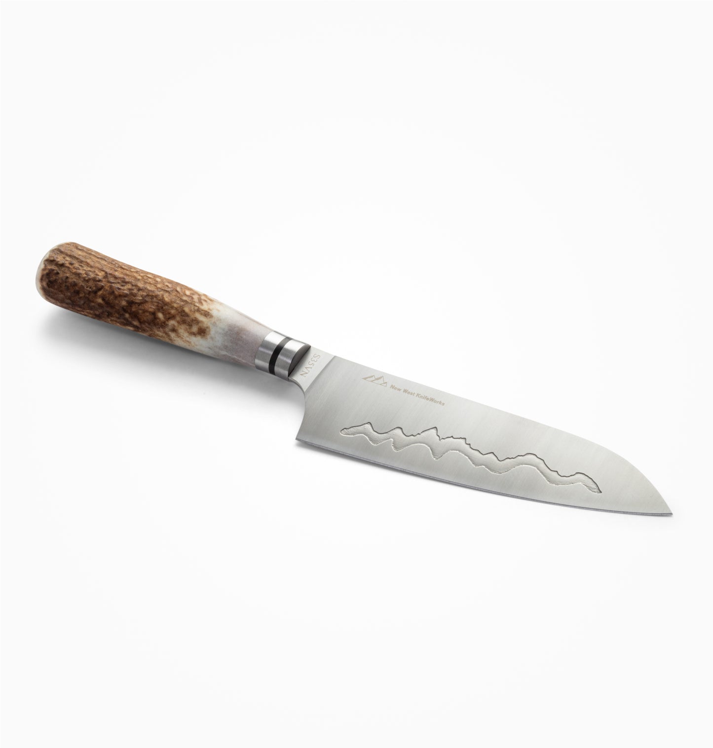 Elk Antler Teton Edge Santoku