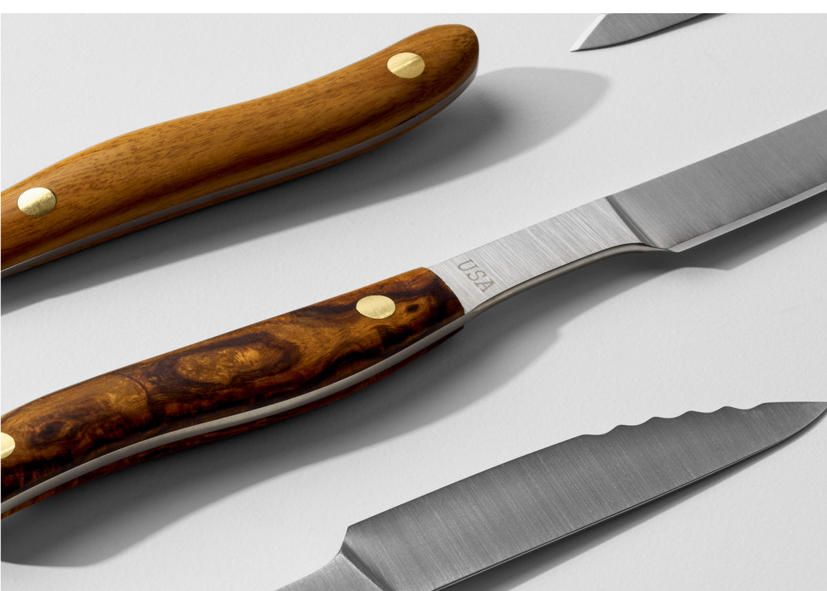 6pc Steak Knife Set New West KnifeWorks