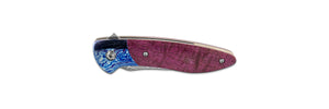 Glory Folder Semi-Custom #141 Mango - Timascus - Thor Damasteel
