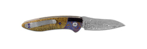 Glory Folder Semi-Custom #140 Mango - Timascus - Vinland Damasteel