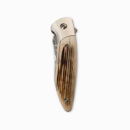 Glory Folder Semi-Custom #308 Mammoth - Sterling Silver - Thor Damasteel