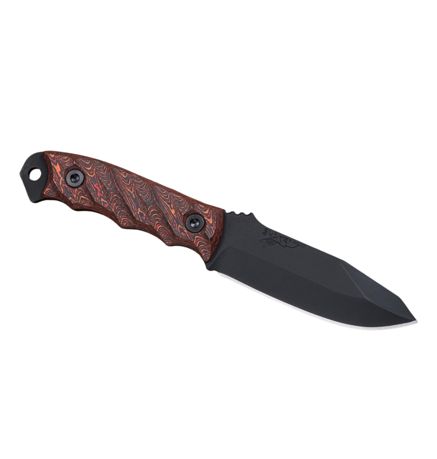 Half Face Blades Disaster Jr. | Mars Valley Carbon Textured Handle + Acid Etch 3V Blade