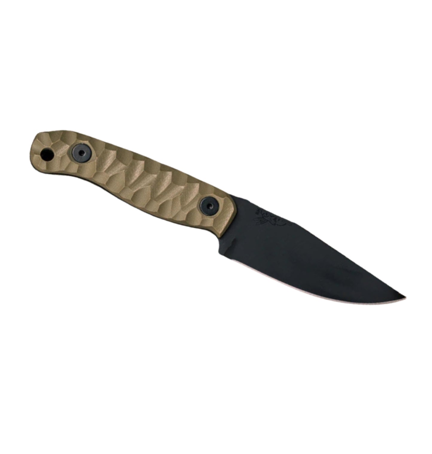 Half Face Blades Feather Light | OD Green G10 Handle + Armor Black Cerakote S45VN Blade