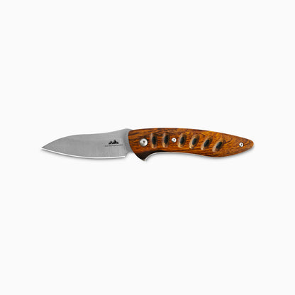 Saddleback Glory Folder - Ironwood & Black Liner - Fluted