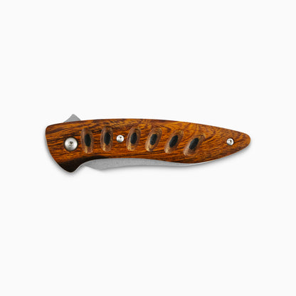 Saddleback Glory Folder - Ironwood & Black Liner - Fluted